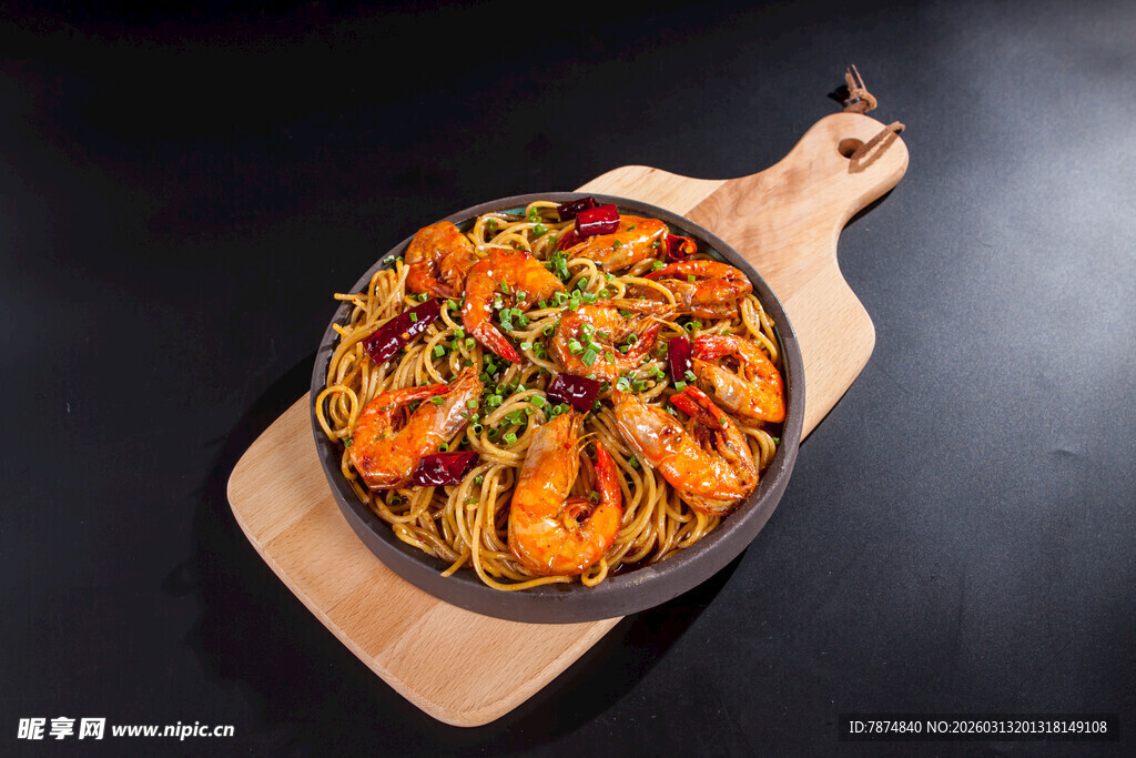 美味多彩烤虾拼盘