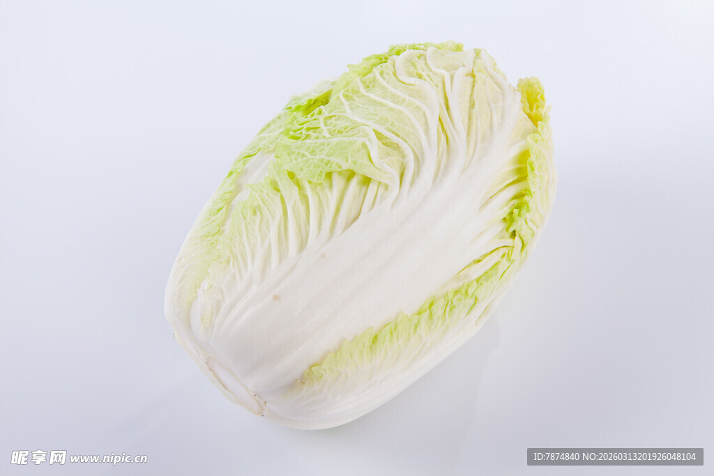 新鲜大白菜特写