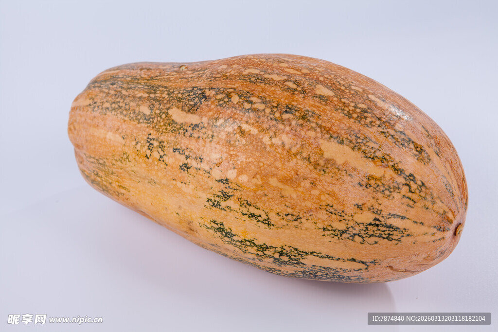 独特纹理的南瓜果实