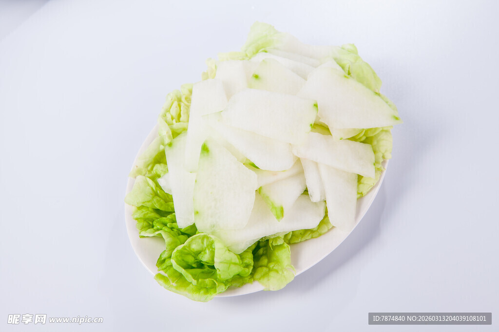 新鲜生菜配芝士片