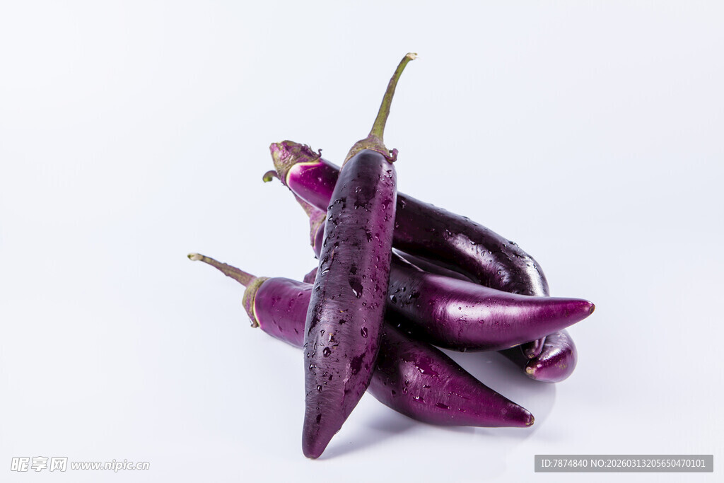 紫茄子特写
