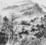 水墨山水间的静谧景致