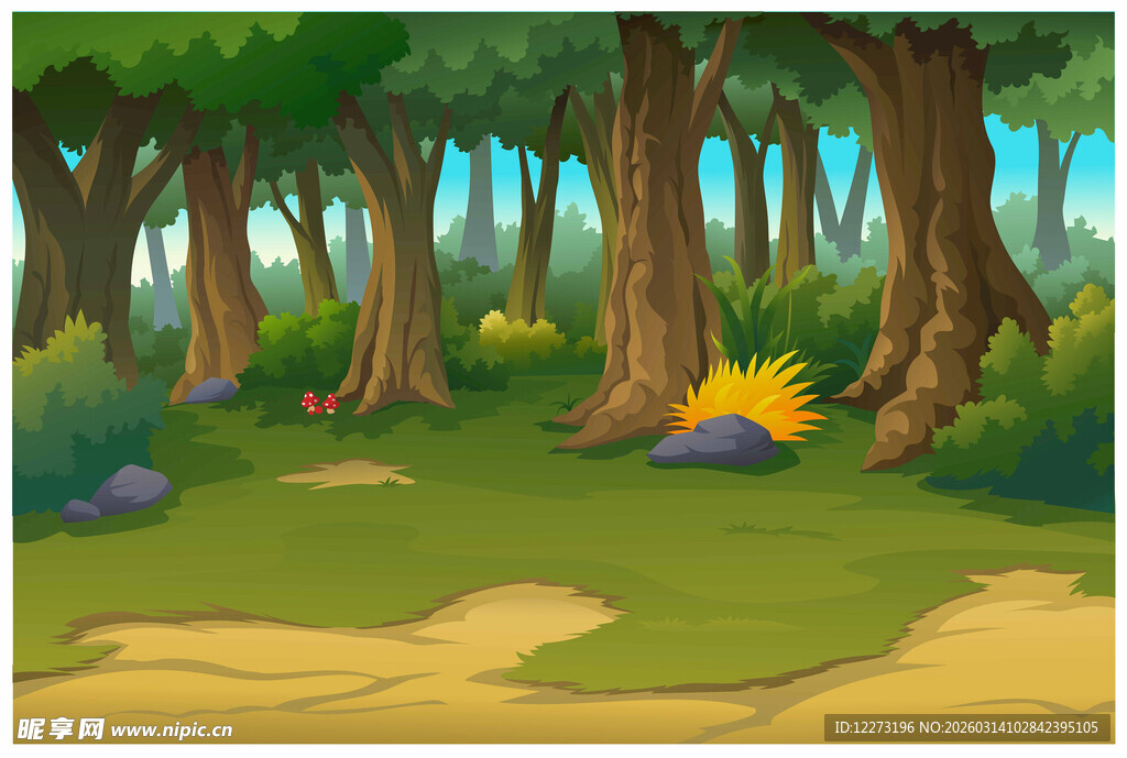 森林中的静谧小径