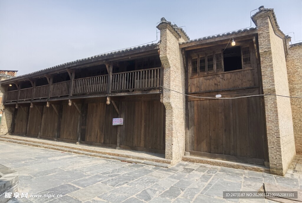 传统中式古建筑外观风采