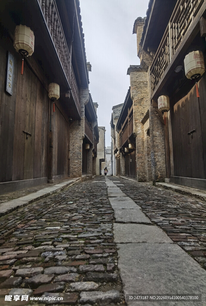 古巷石板路