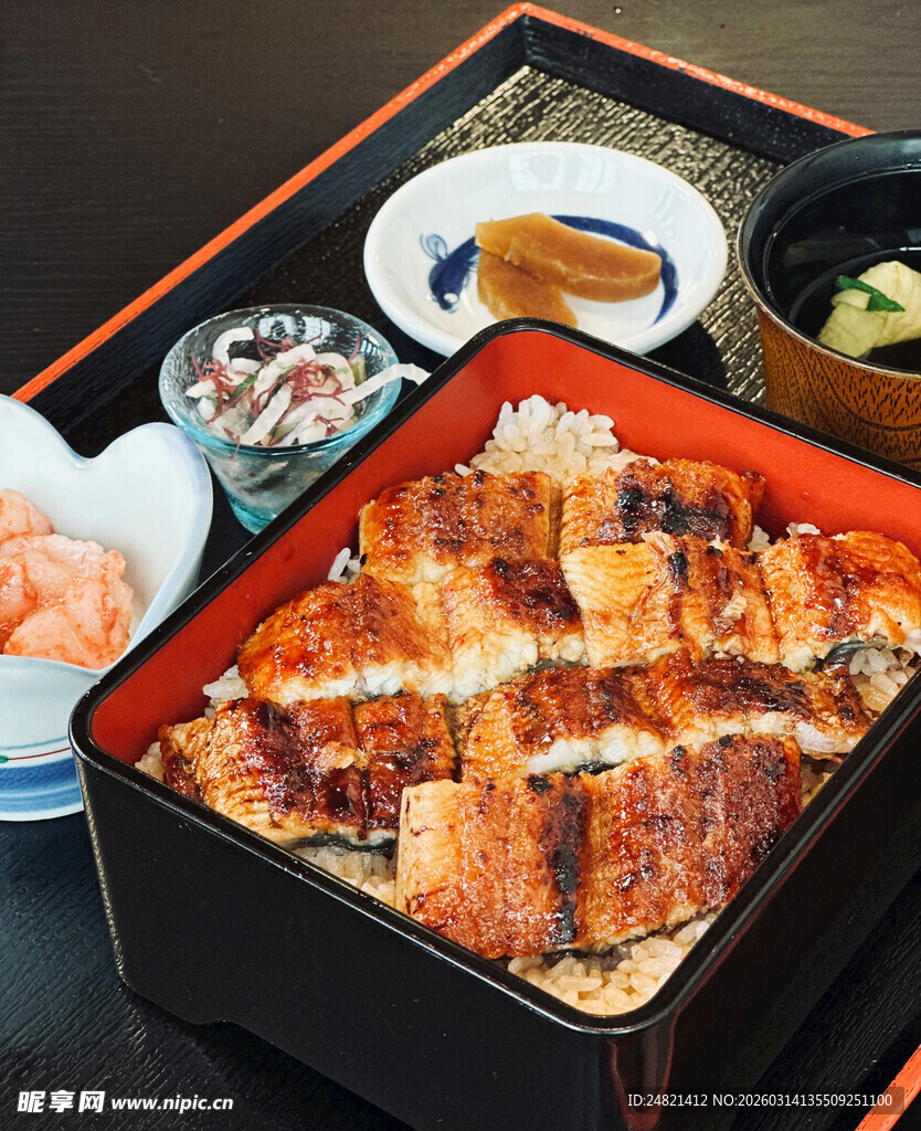 日式美味烤鳗鱼套餐