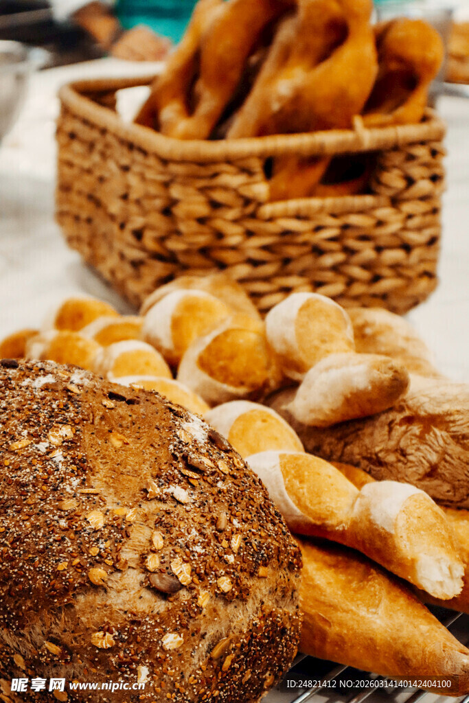 多样美味面包大集合