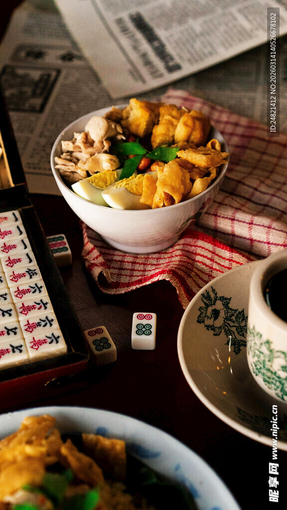 美味中式菜肴摆盘展示