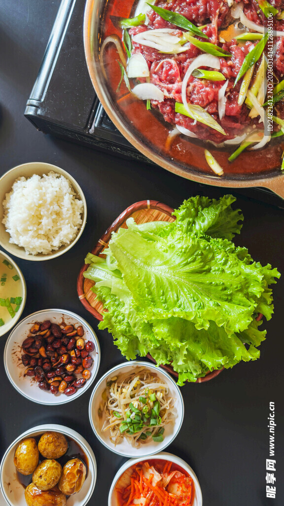 丰盛火锅食材组合