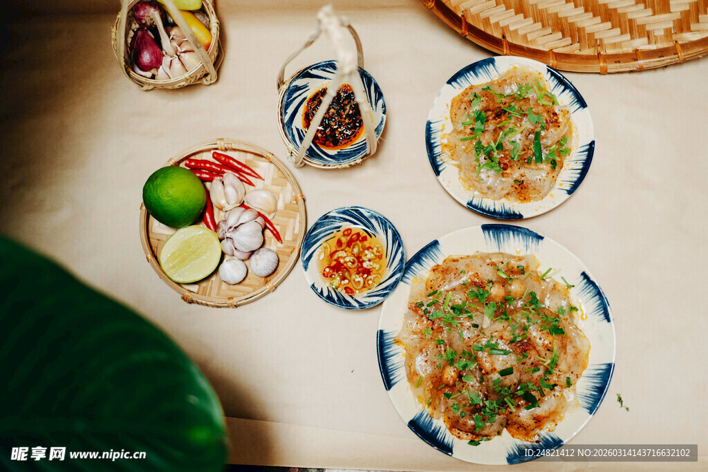 多样墨西哥风味美食拼盘