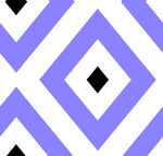 蓝白菱形几何图案背景