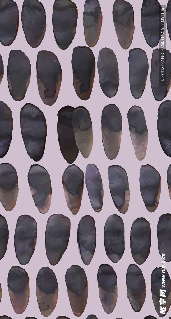 多样指甲贴片展示