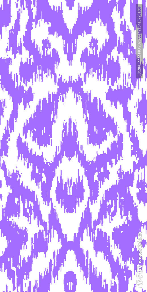 紫色几何花纹图案