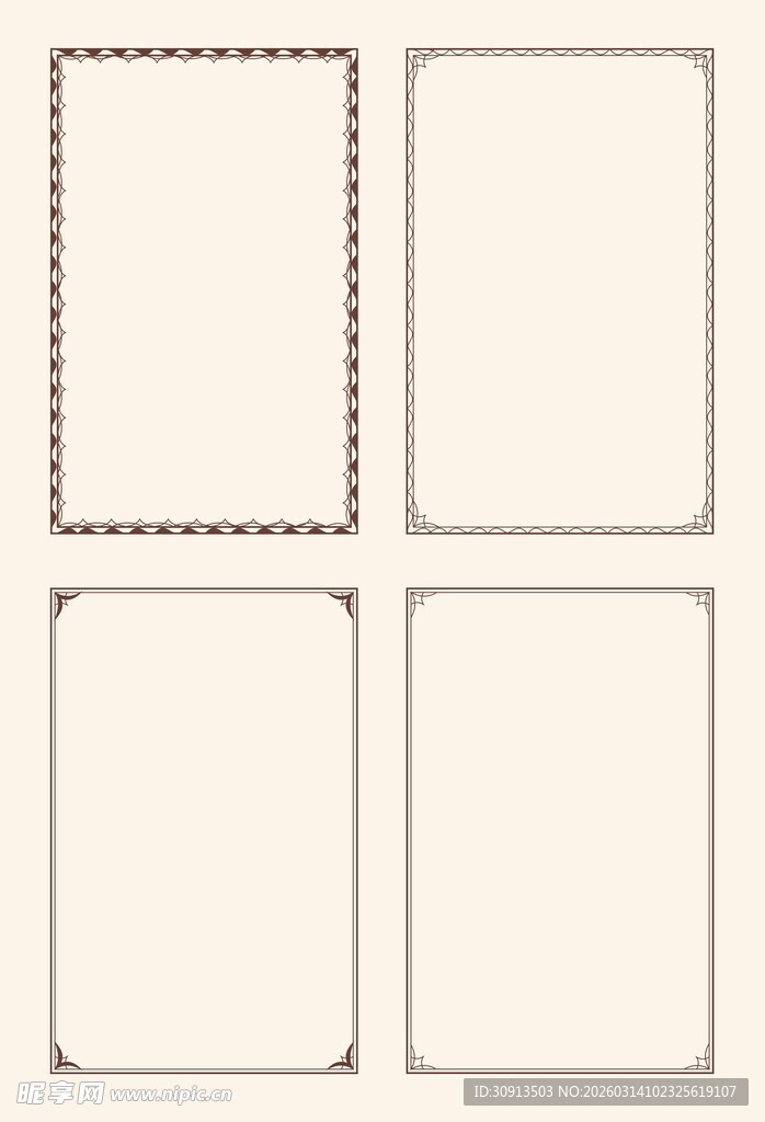 古典边框素材