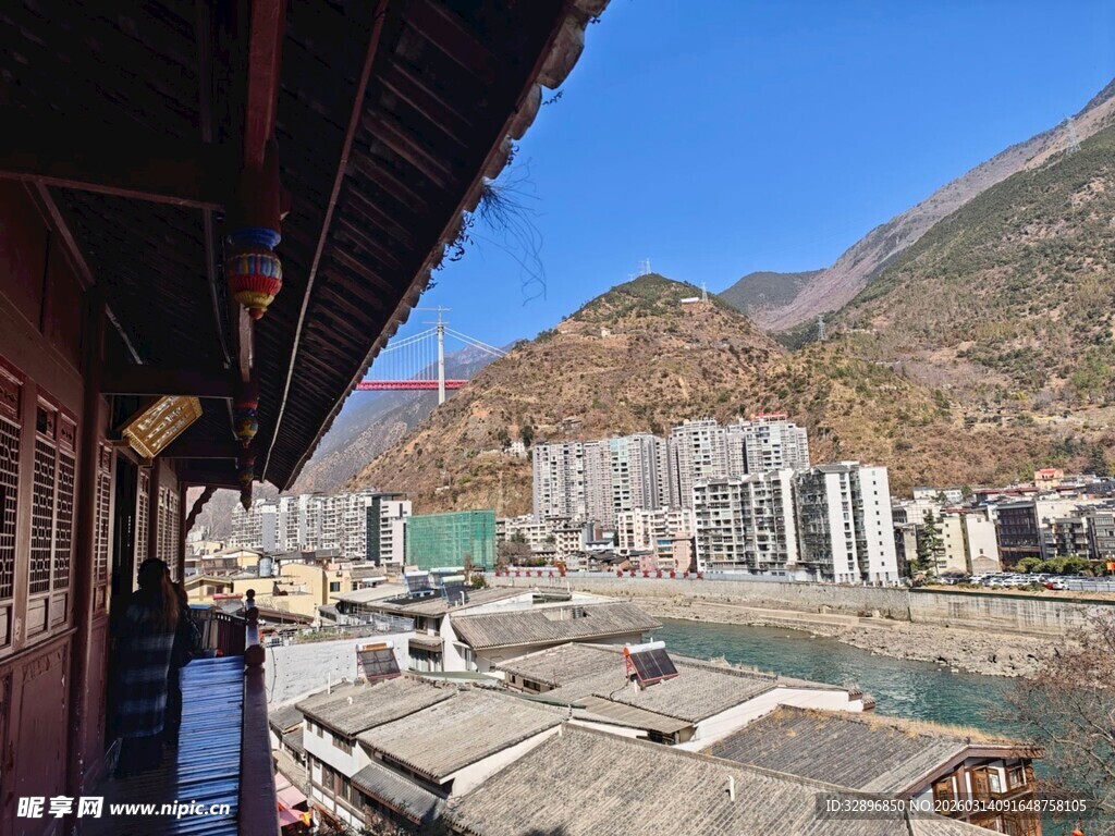 山城建筑景观俯瞰