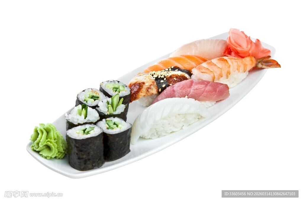 美味寿司拼盘