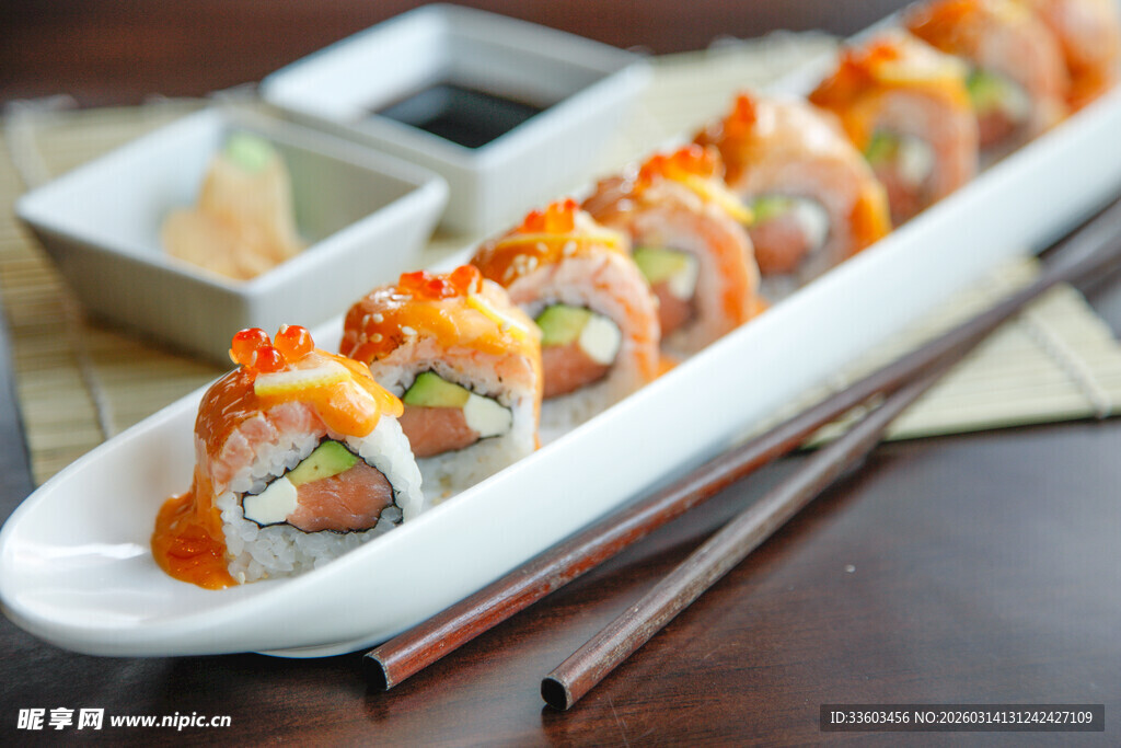 美味多彩寿司拼盘