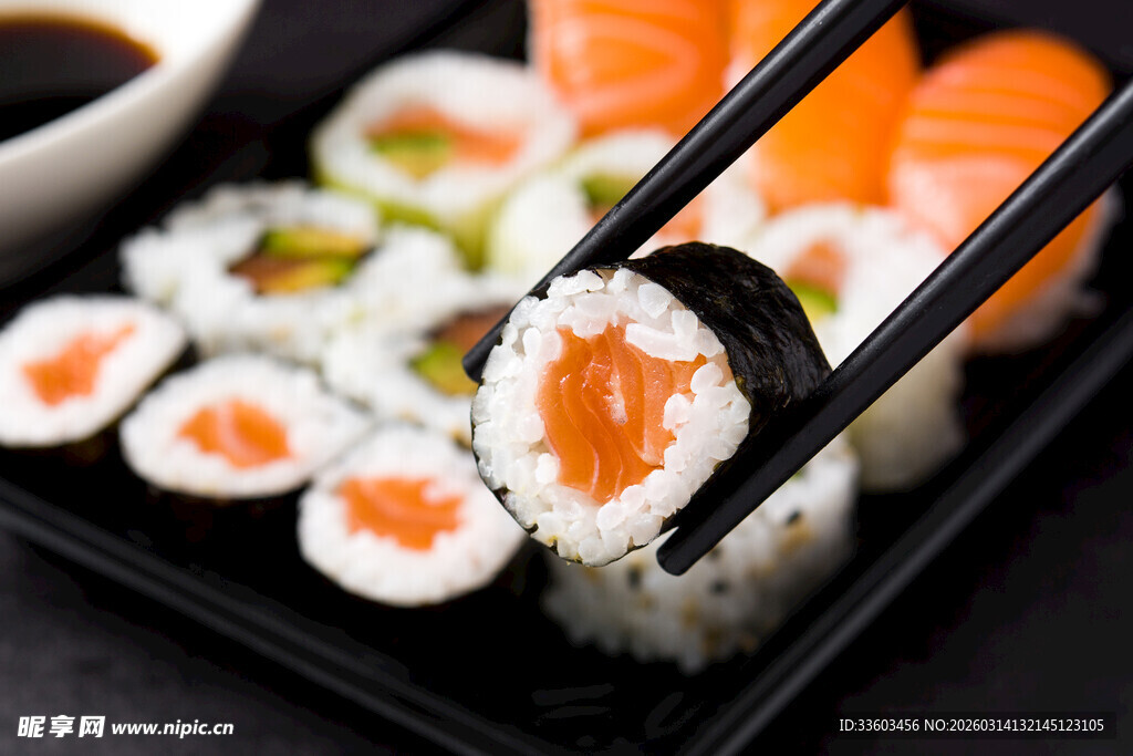 美味寿司特写