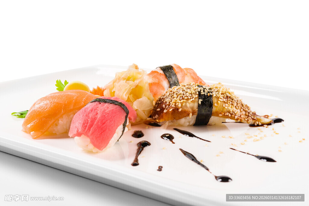 精致美味寿司拼盘
