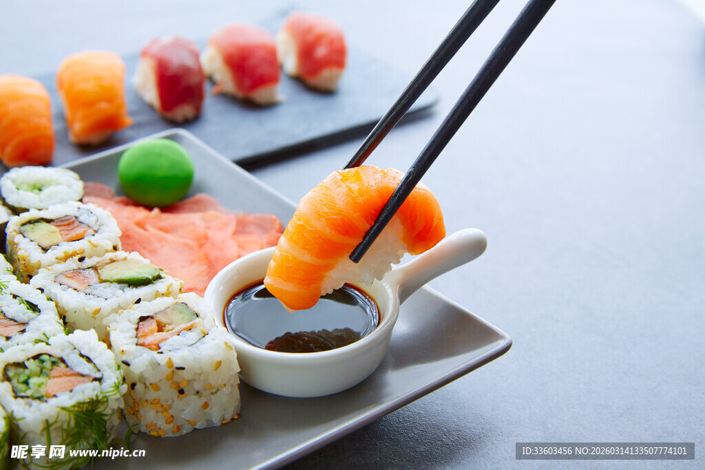 美味寿司拼盘