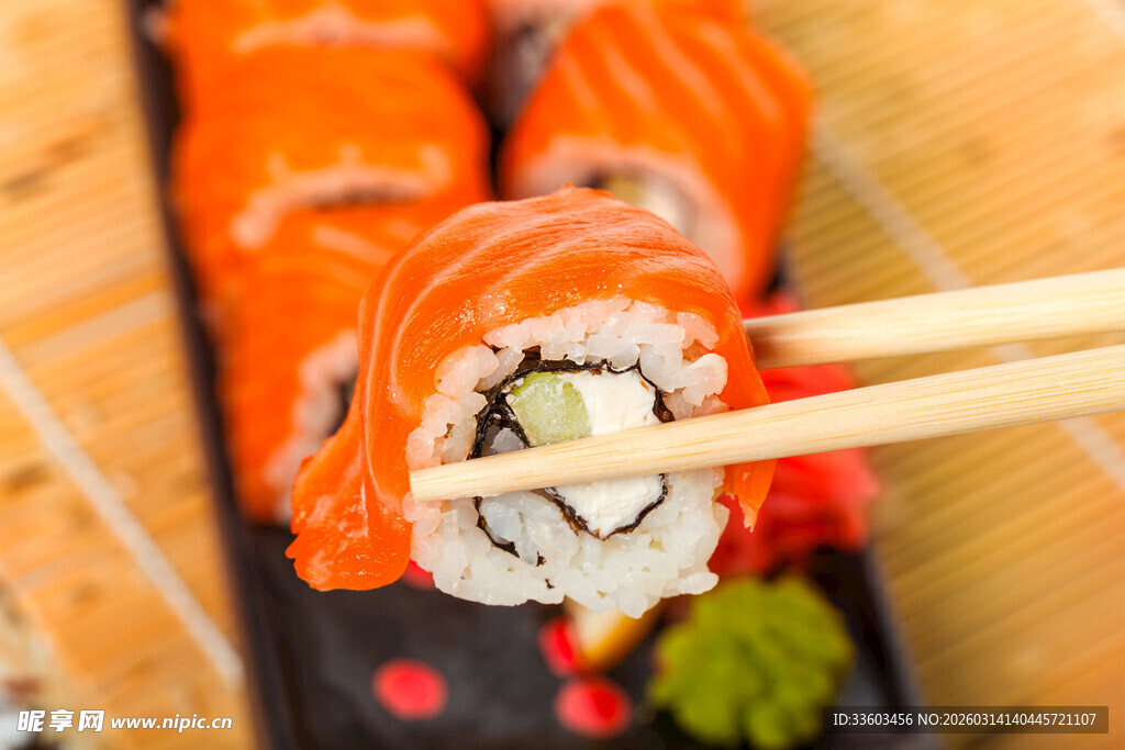 美味寿司特写