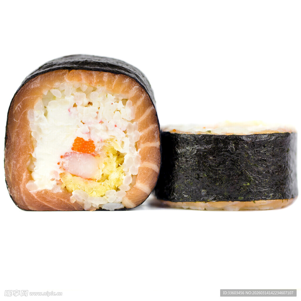 美味夹心寿司特写