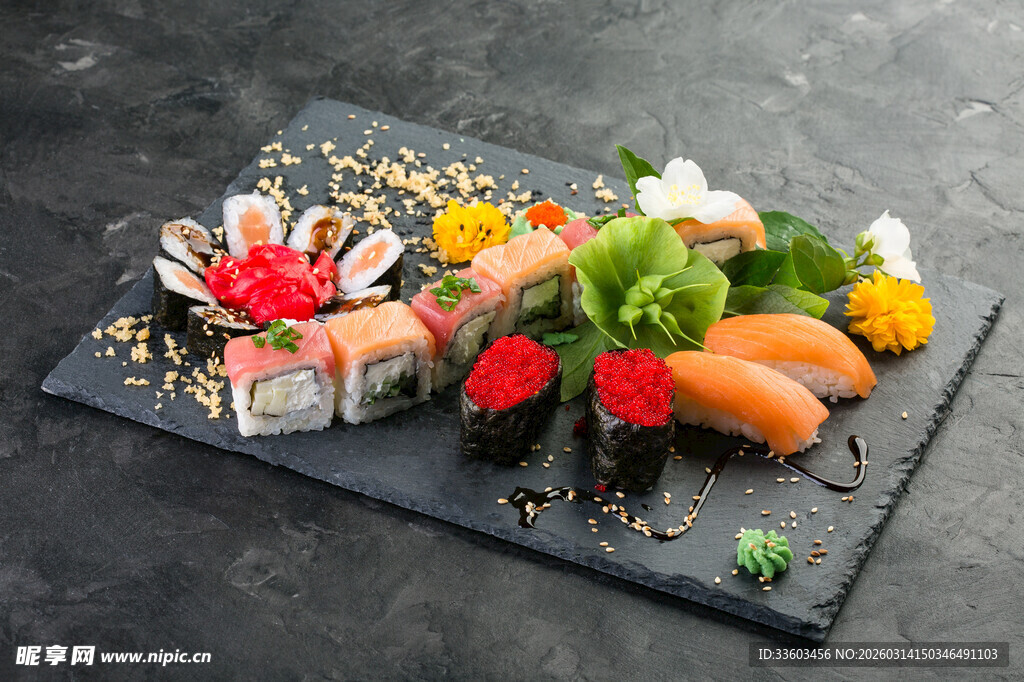精致寿司拼盘