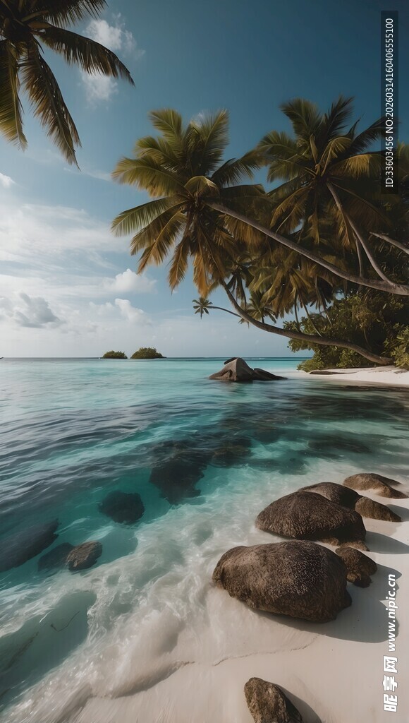 热带海滩美景