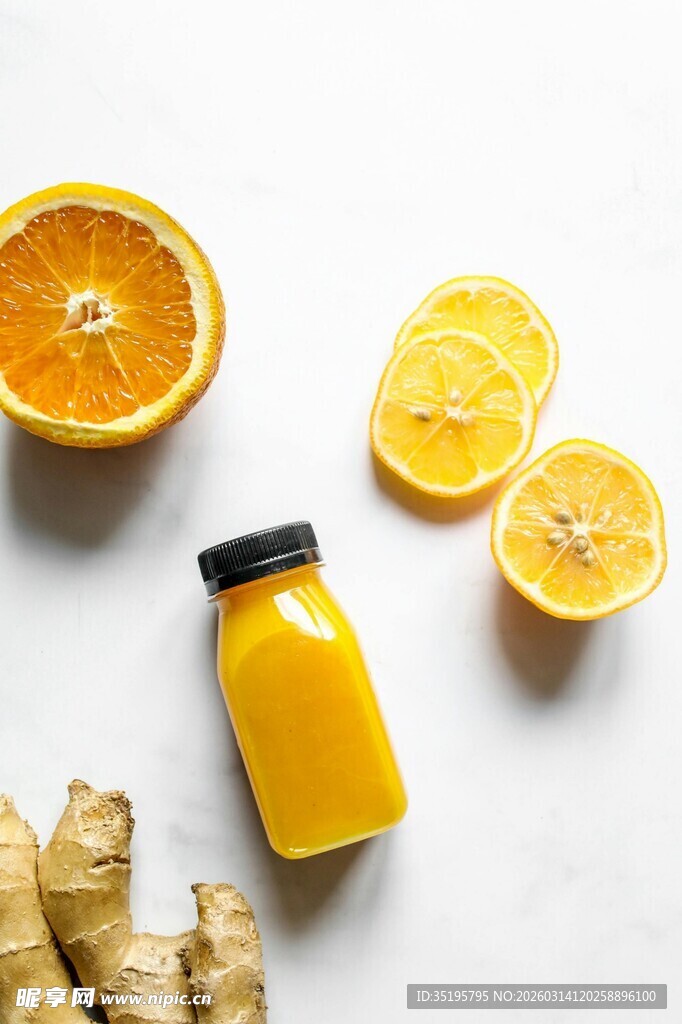 橙汁与姜的健康搭配