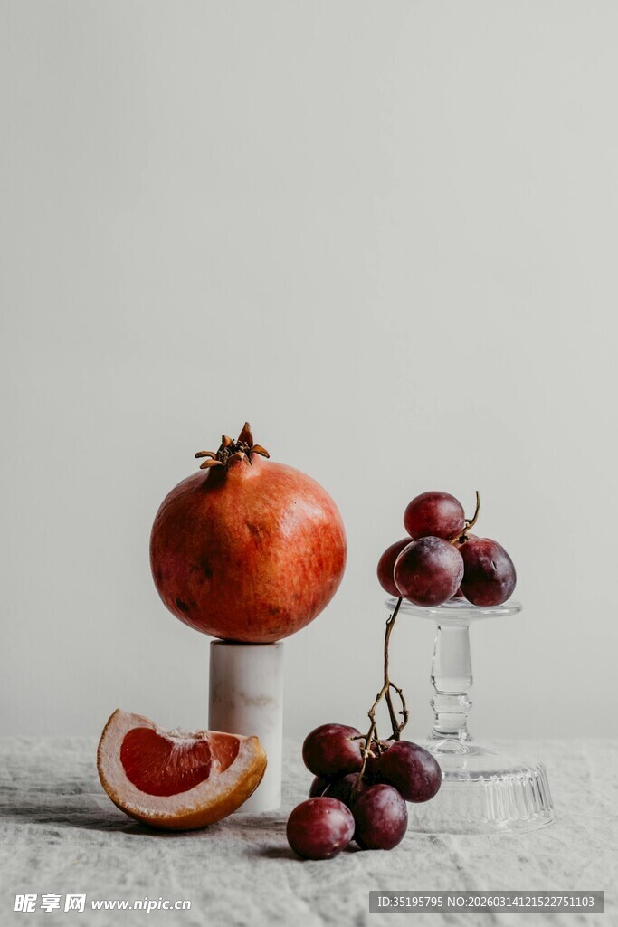 多彩水果静物摆拍