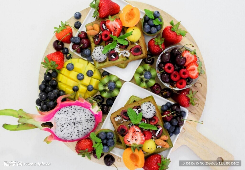 缤纷水果拼盘美味又健康