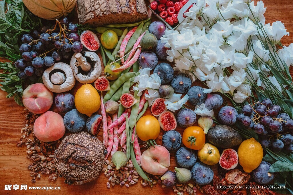 多彩新鲜果蔬大集合