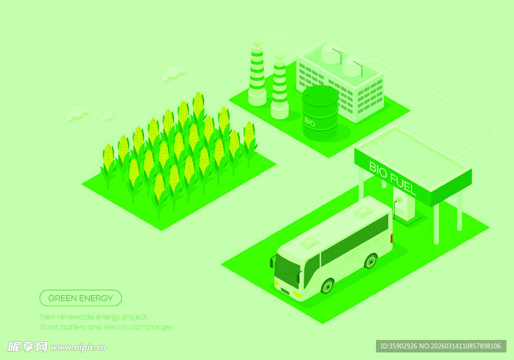 绿色环保交通与能源设施