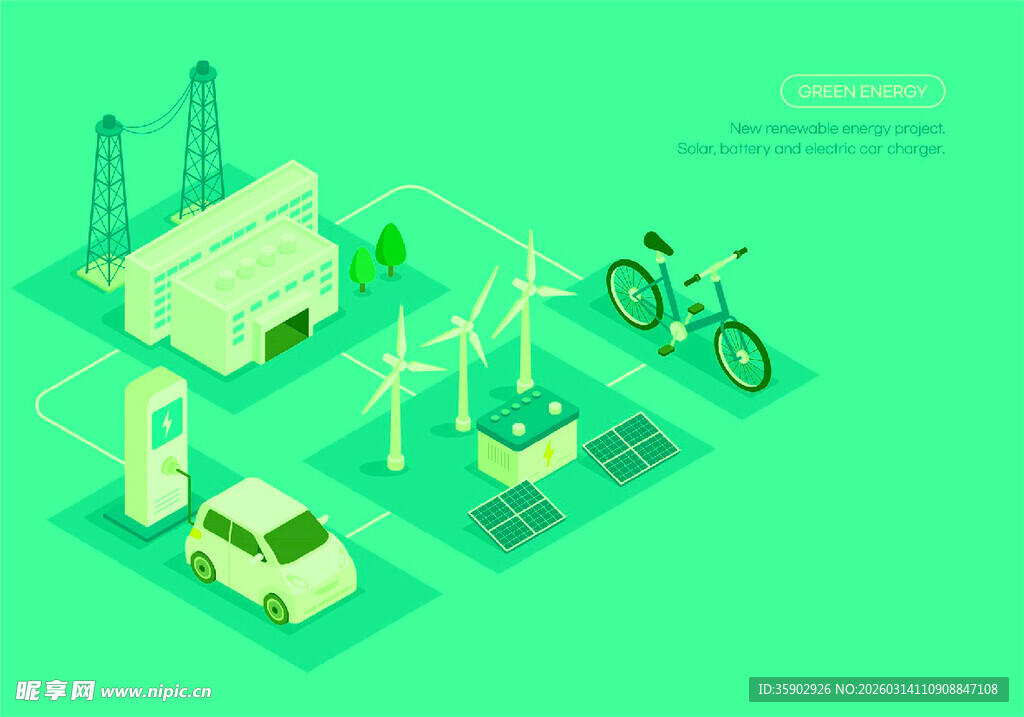 绿色能源与环保出行场景