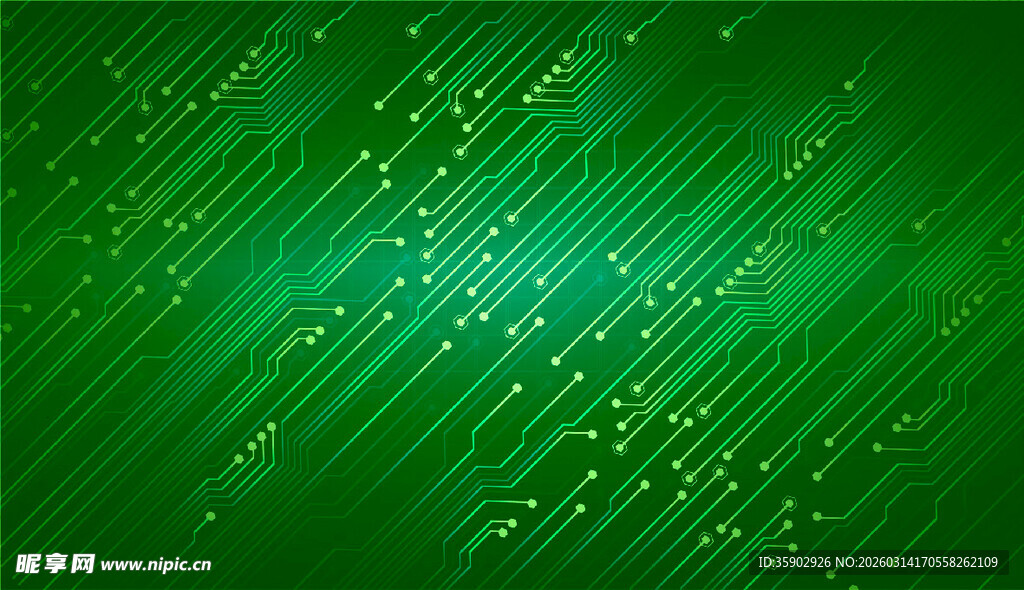 绿色动感线条背景纹理