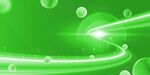 绿色流光动感背景画面