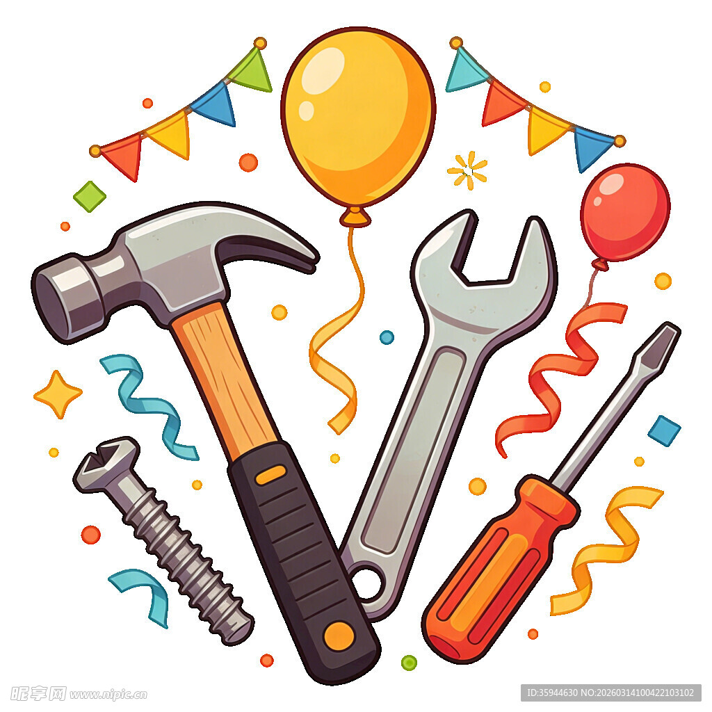 劳动节装饰物品