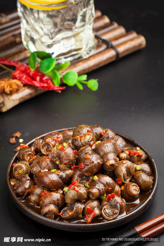 香辣田螺 舌尖上的美味