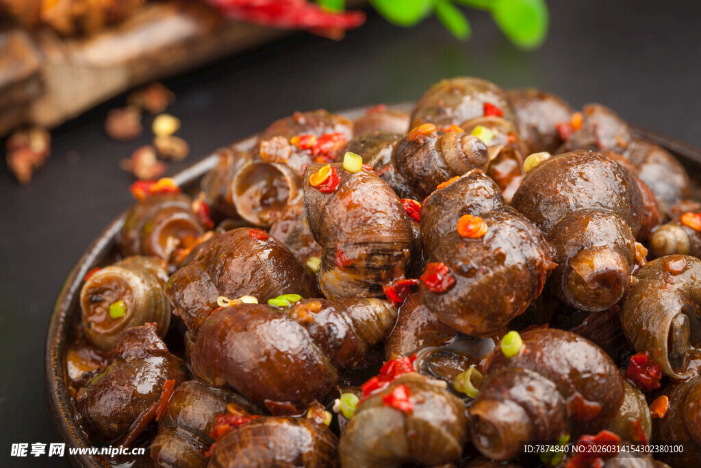 香辣田螺 舌尖上的美味