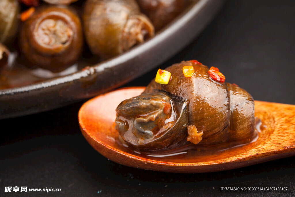 香辣田螺 舌尖上的美味