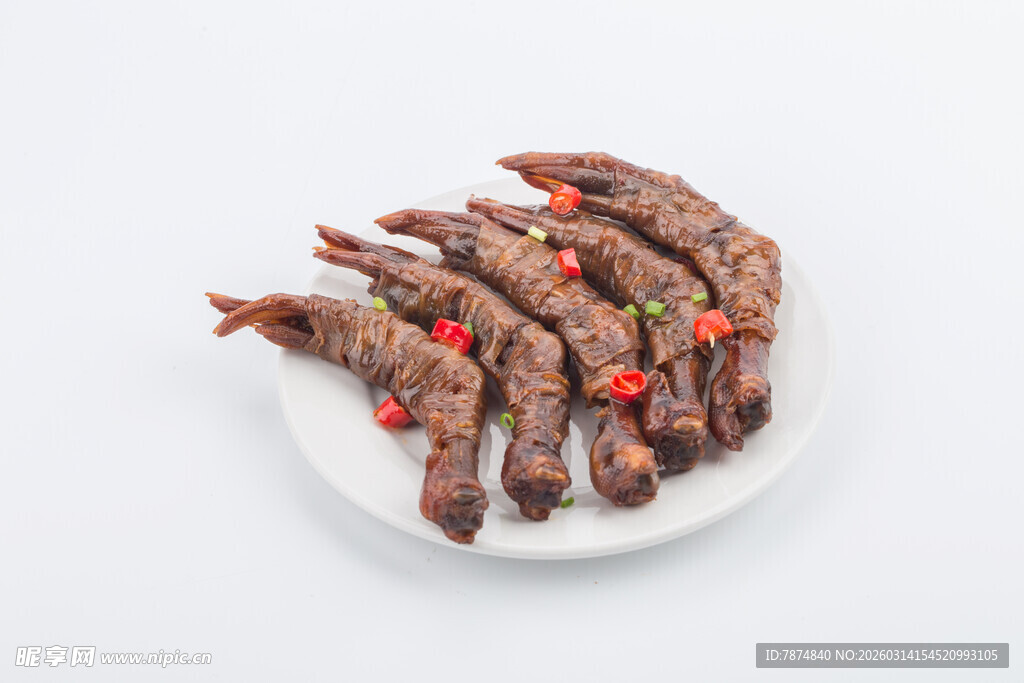香辣美味鸭爪