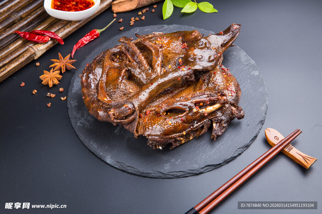 美味卤味鸭货 诱人呈现