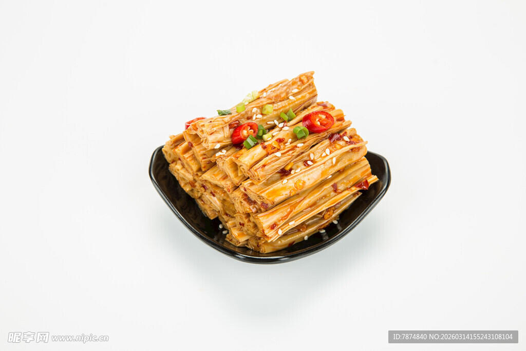 美味豆干串 诱人色泽