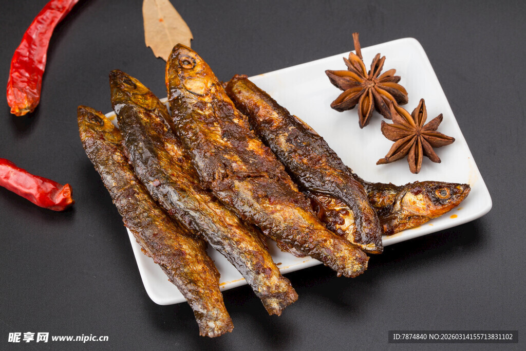香酥小鱼干 美味零食