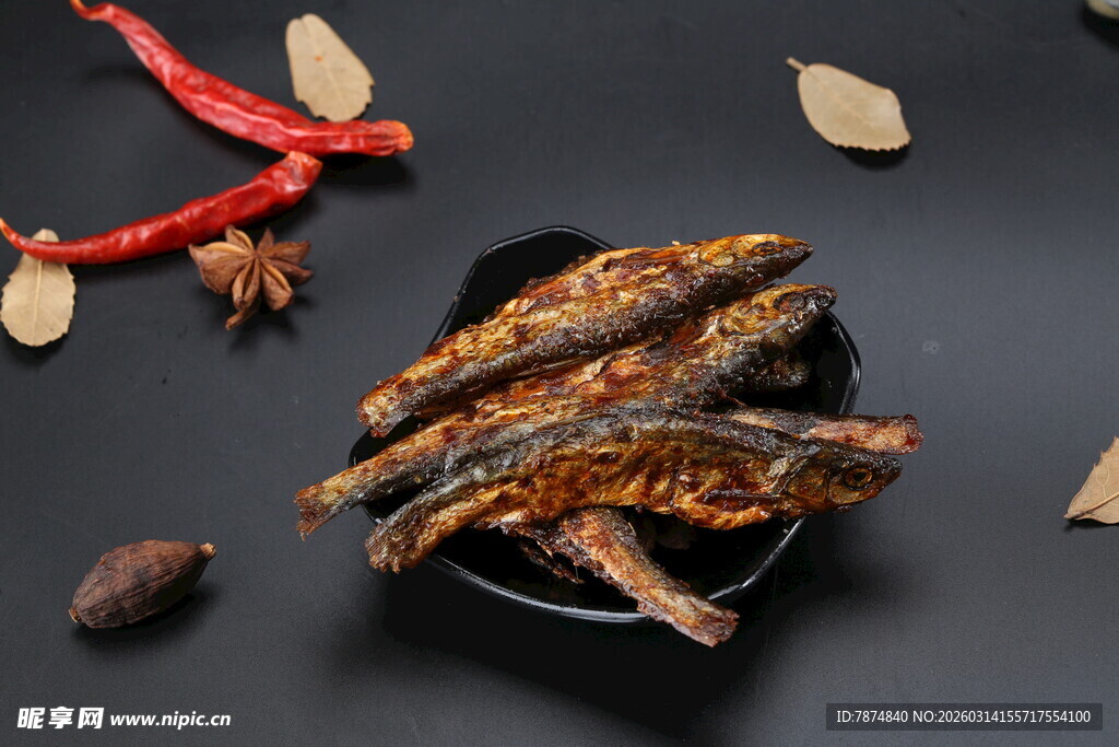 美味香酥小鱼干