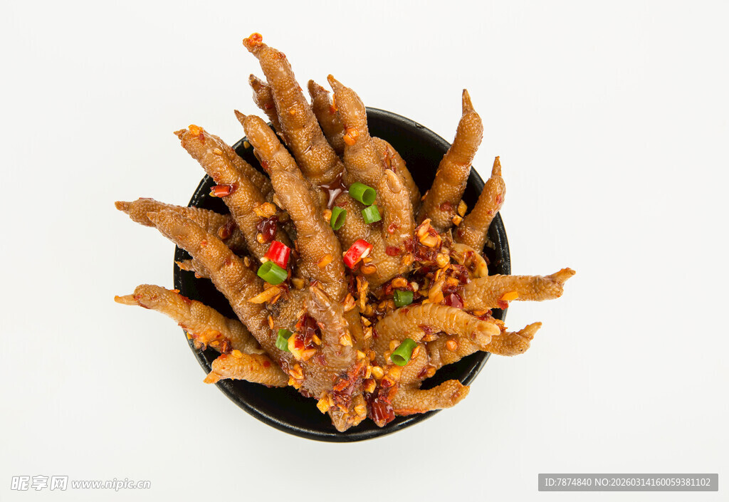 美味香辣虎皮凤爪