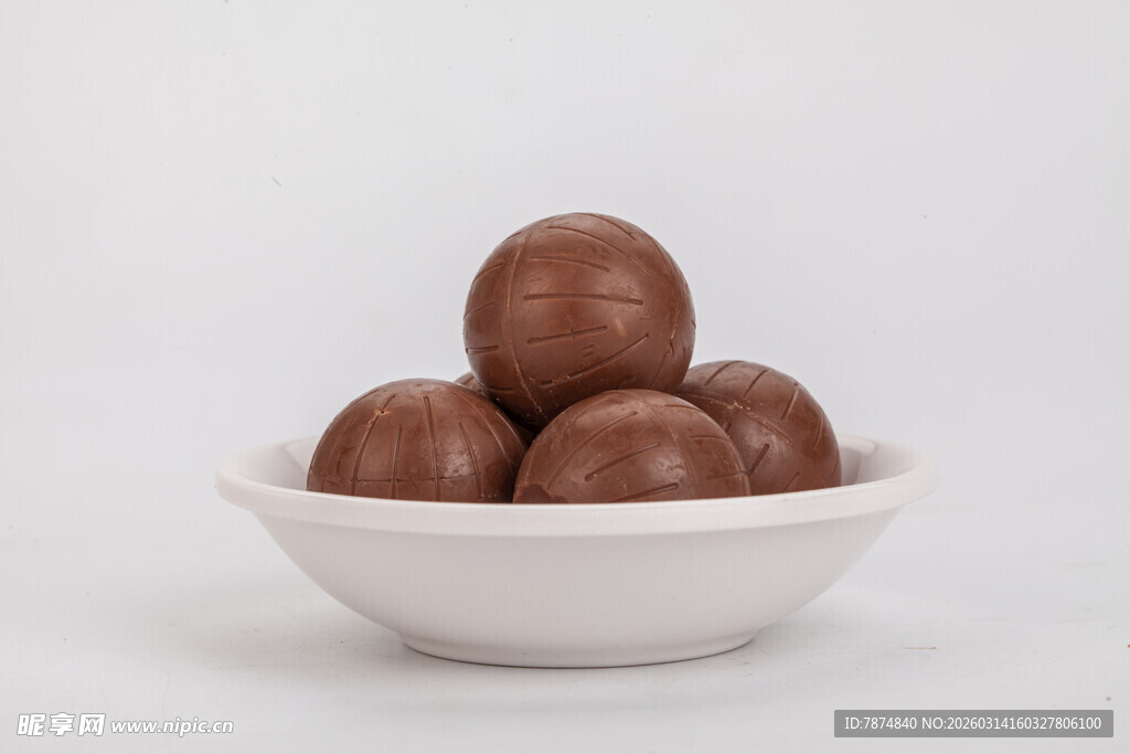 碗中美味巧克力球