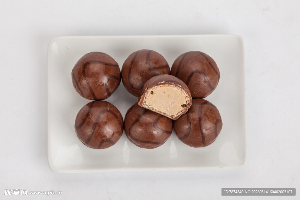 美味巧克力球 一口即享