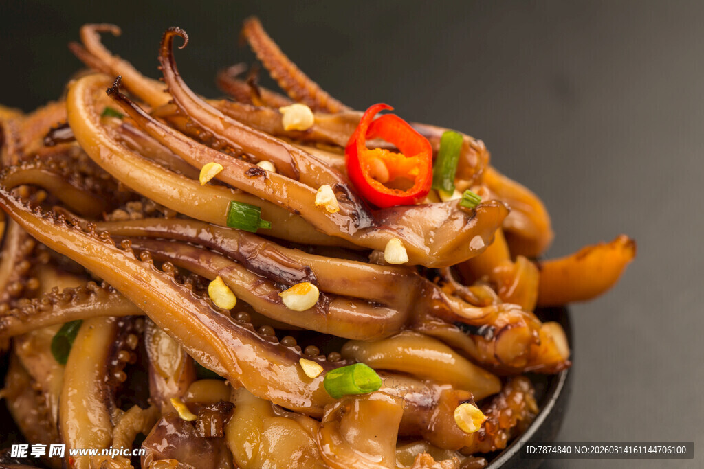 香辣鱿鱼须