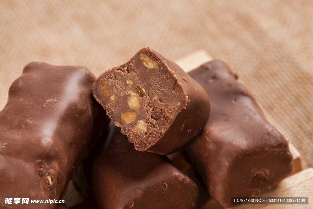 美味巧克力块
